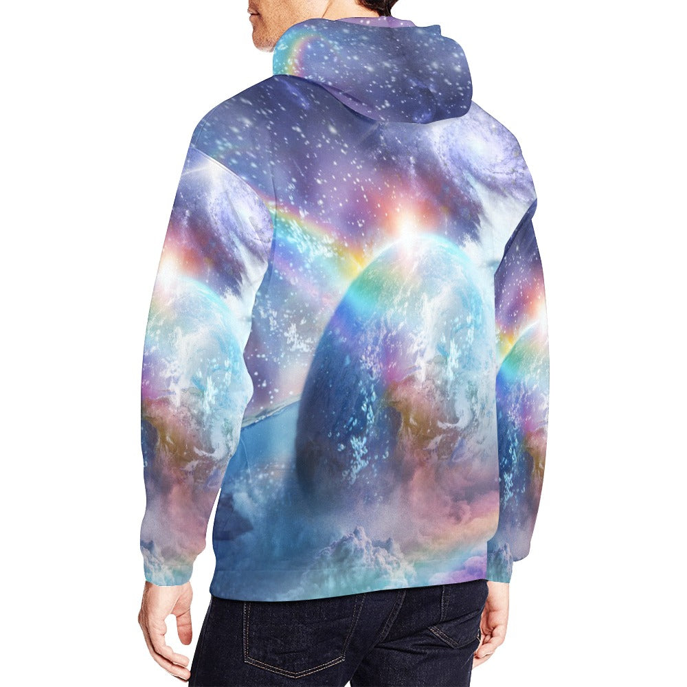 Space Cat Shark Hoodie