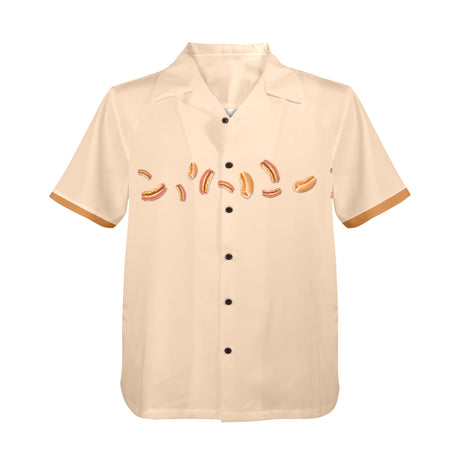 Hot Dog Hawaiian Shirt | Button Up Down Shirt