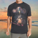 Night Dolphin AOP Shirt | 90's 2000's Retro Dolphins T-Shirt