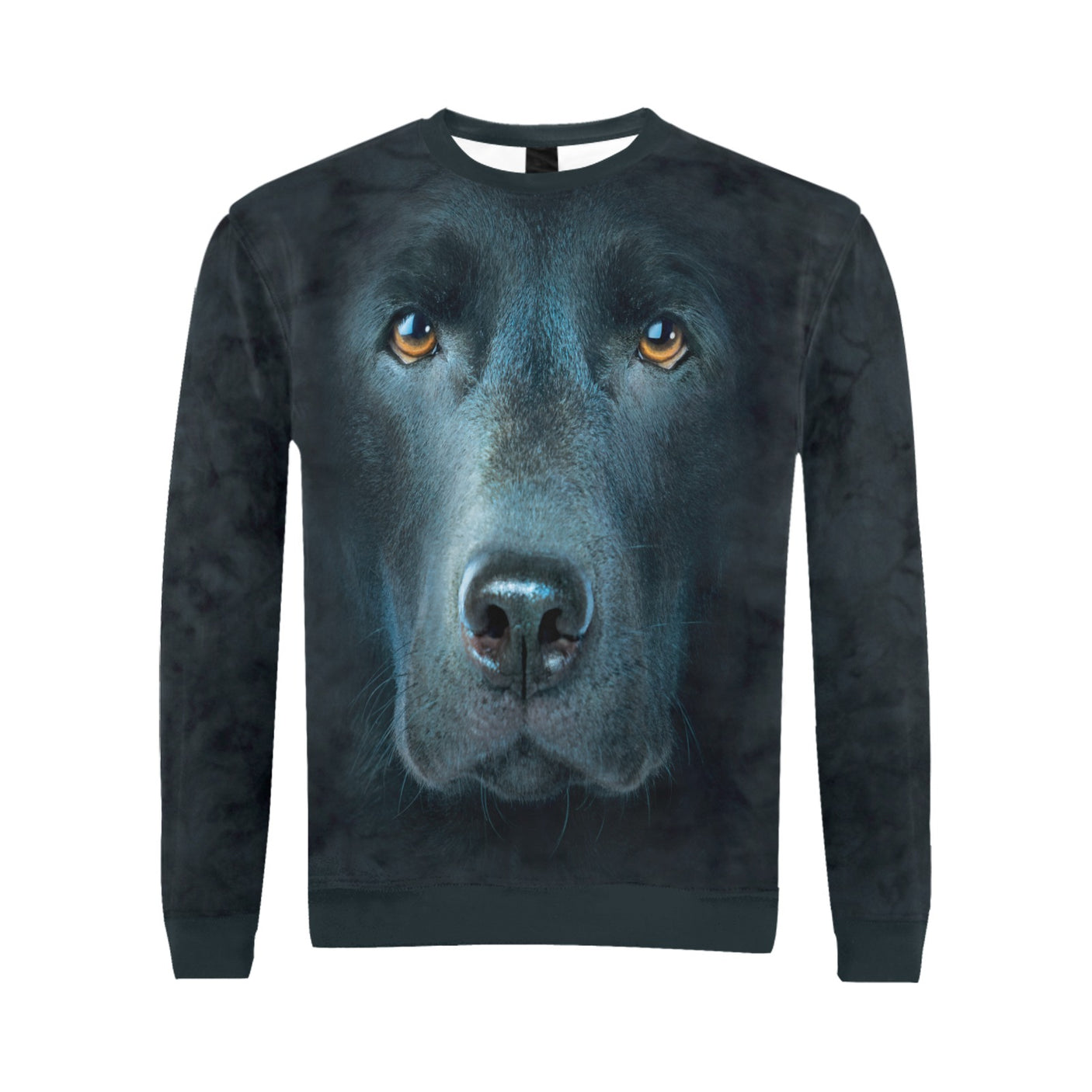 Black Labrador Face Sweater