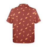 Hot Dog Hawaiian Shirt | Button Up Down Shirt