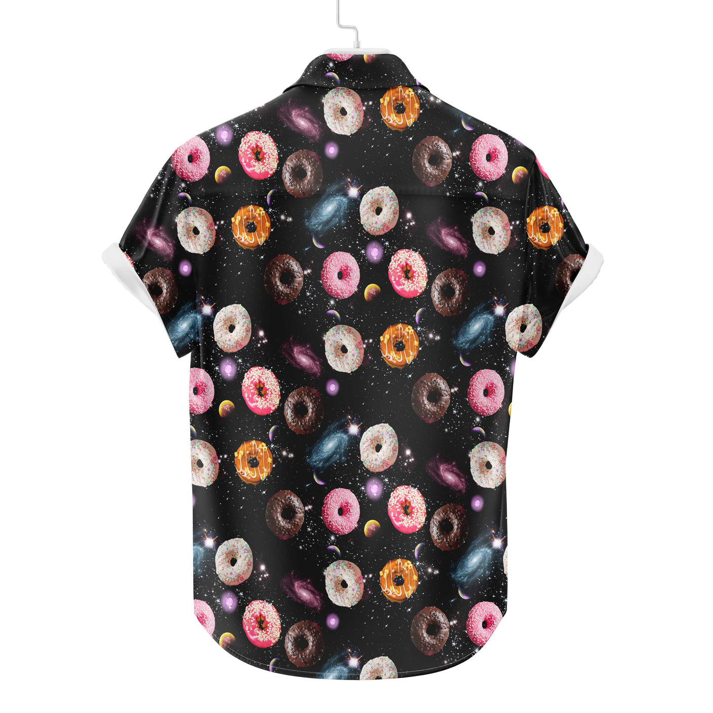 Galaxy Donut Hawaiian Shirt | Button Up Down Shirt