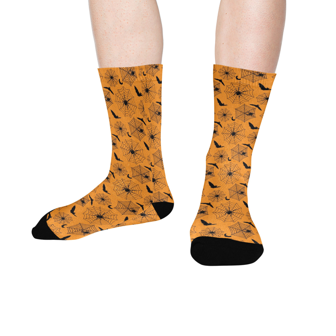 Bat Spider Halloween Socks