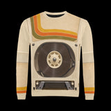 Retro Eight Track Tape Costume Sweater