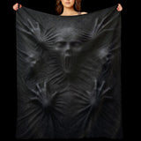 The Thing Under the Blanket – Gothic Horror Throw