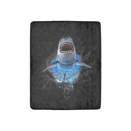 3D Shark Throw Blanket