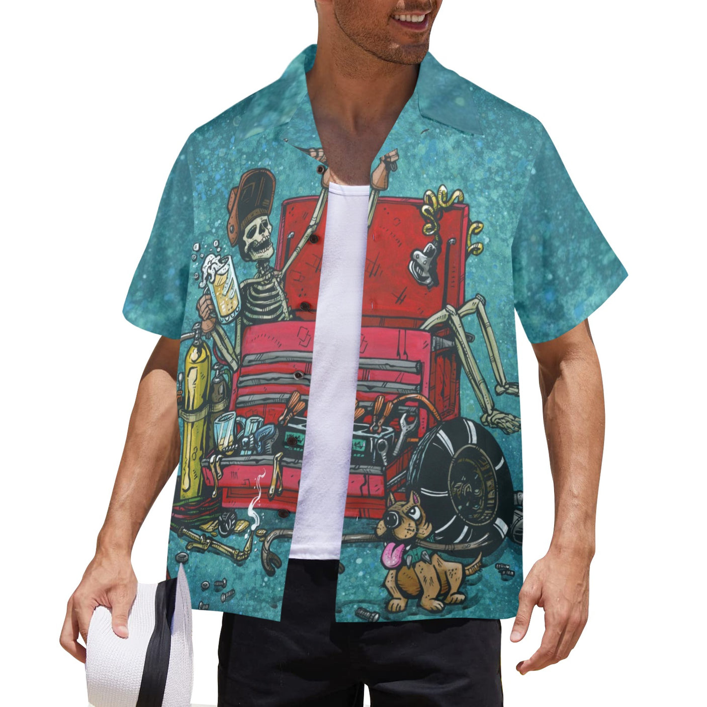 David Lozeau 'Garage Life' Hawaiian Shirt