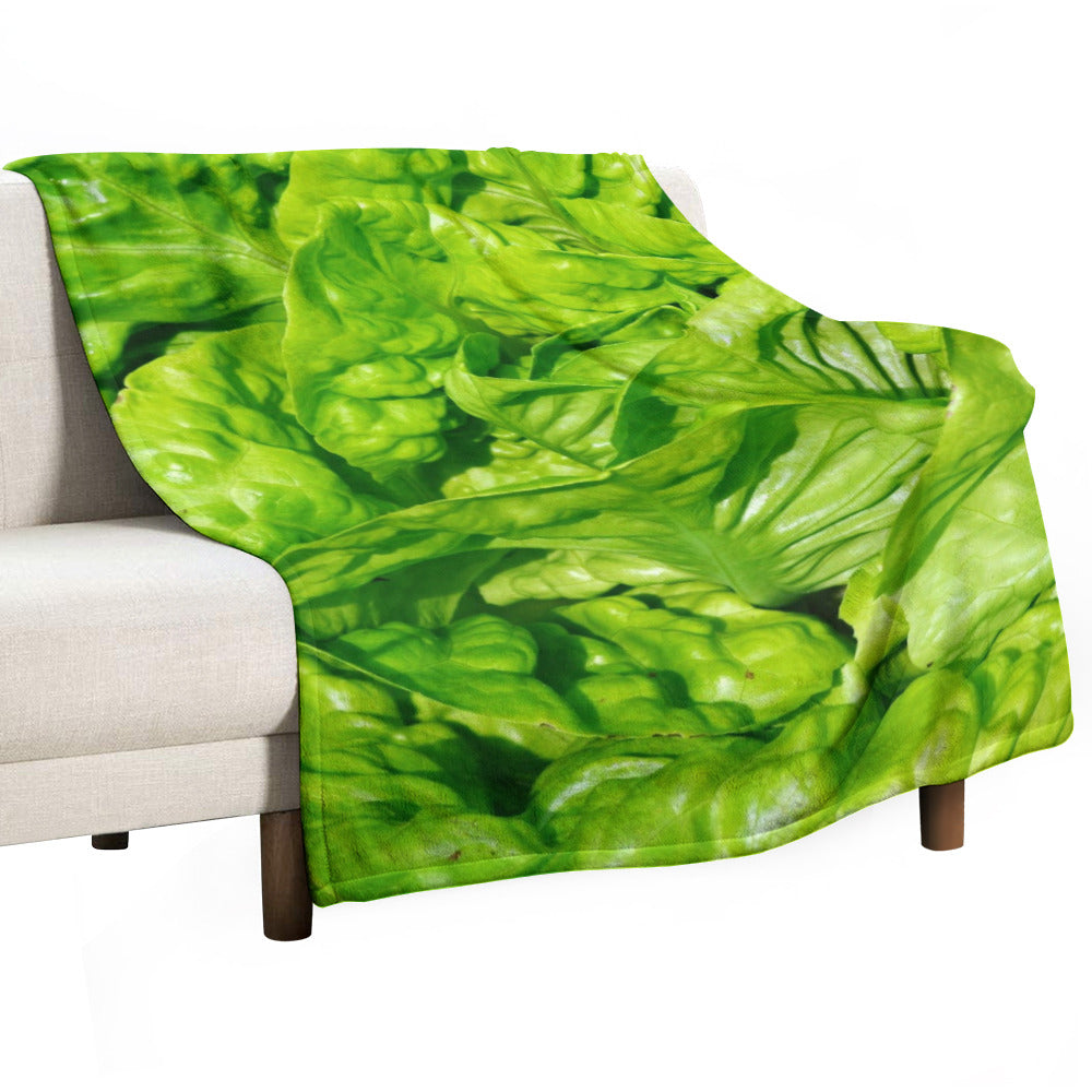 Lettuce Salad Throw Blanket