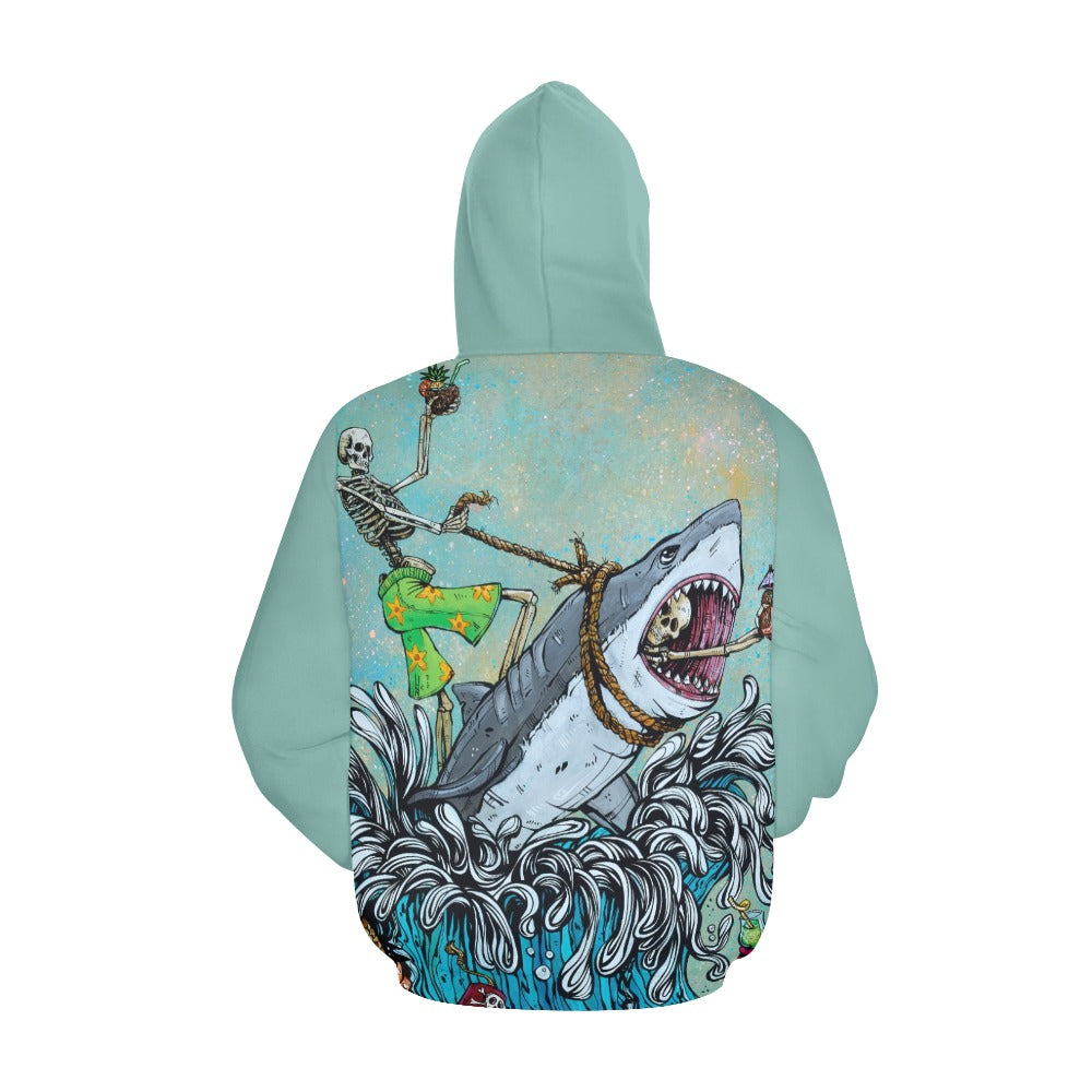 David Lozeau Great White Wave Hoodie