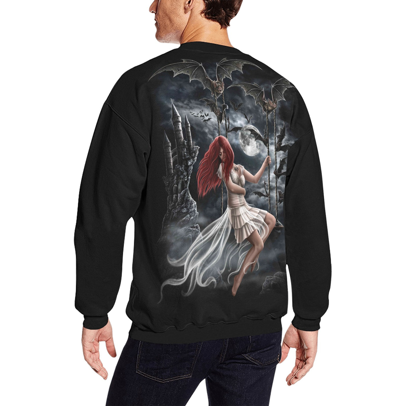 Draculas Bride, Sarah Richter Art Sweatshirt