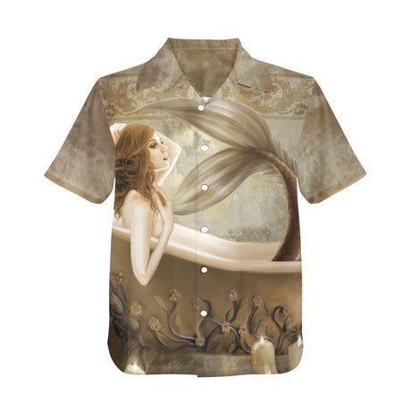 Selina Fenech Bath Mermaid Hawaiian Shirt