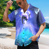 Lightning Dolphin Hawaiian Shirt