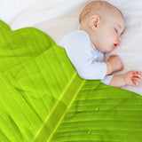 Banana Leaf Throw Blanket