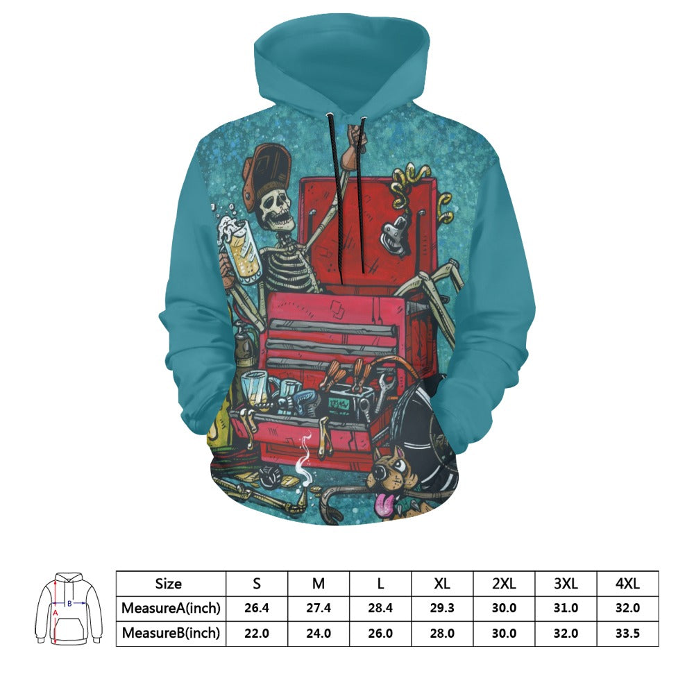 David Lozeau Garage Life Hoodie