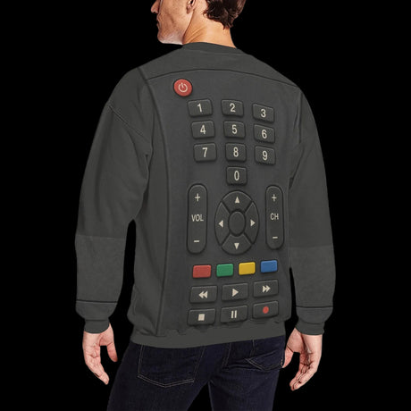 Retro TV Remote Costume Sweater