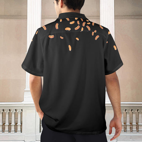 Hot Dog Hawaiian Shirt | Button Up Down Shirt