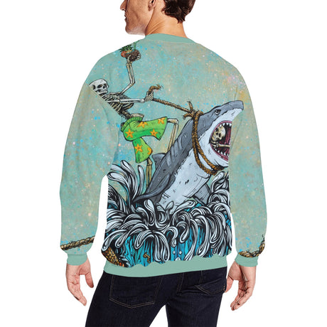 David Lozeau Great White Wave Sweater