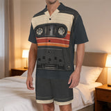 Cassette Tape Retro Costume Pajama Set