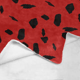 Lady Beetle Throw Blanket