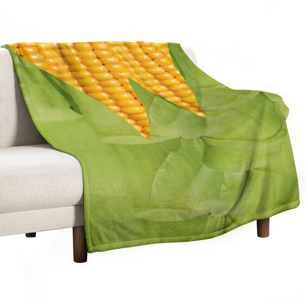 Corn Cob Throw Blanket