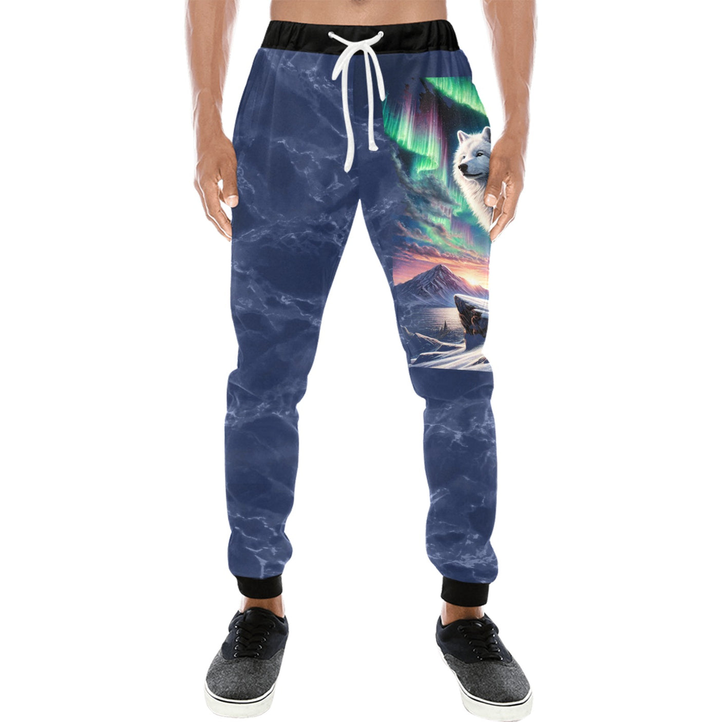 Northern Lights Wolf Joggers