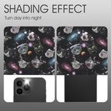 Space Guinea Pig Curtains – Galaxy Grommet Set, 52 x 84 in