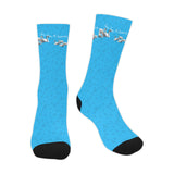 7 Swans Swimming Christmas Socks