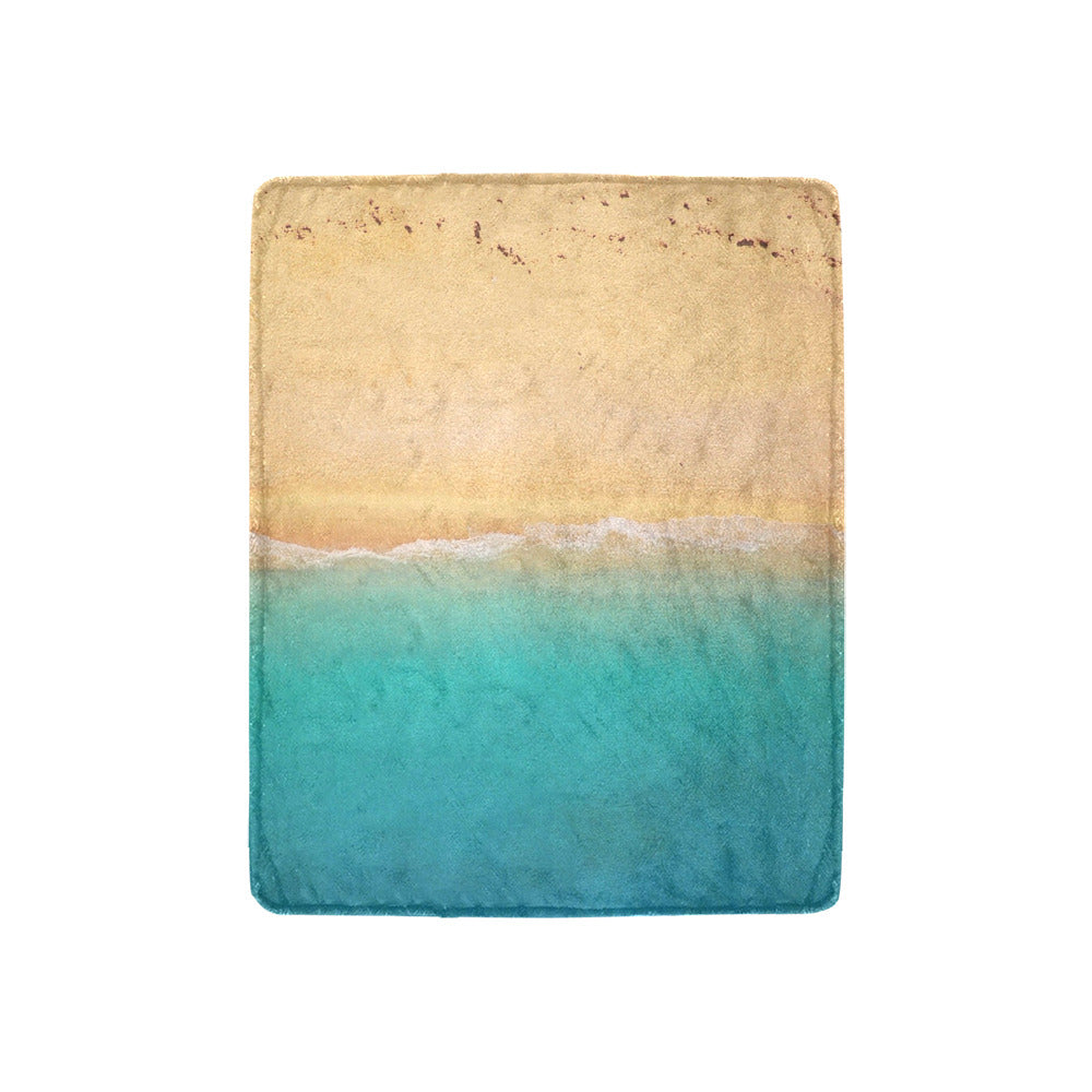 Beach Coastal Throw Blanket