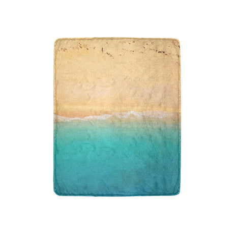 Beach Coastal Throw Blanket