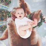 Christmas Cat Sloth Llama Throw Blanket