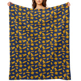 Dino Nuggets Throw Blanket