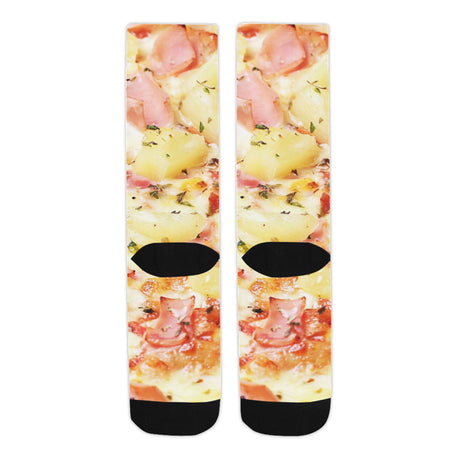 Pineapple Hawaiian Pizza Socks