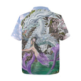 Nene Thomas 'Waterfalls of Jade' Hawaiian Shirt