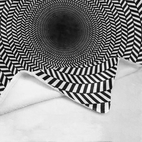 Optical Illusion Throw Blanket