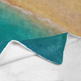 Beach Coastal Throw Blanket