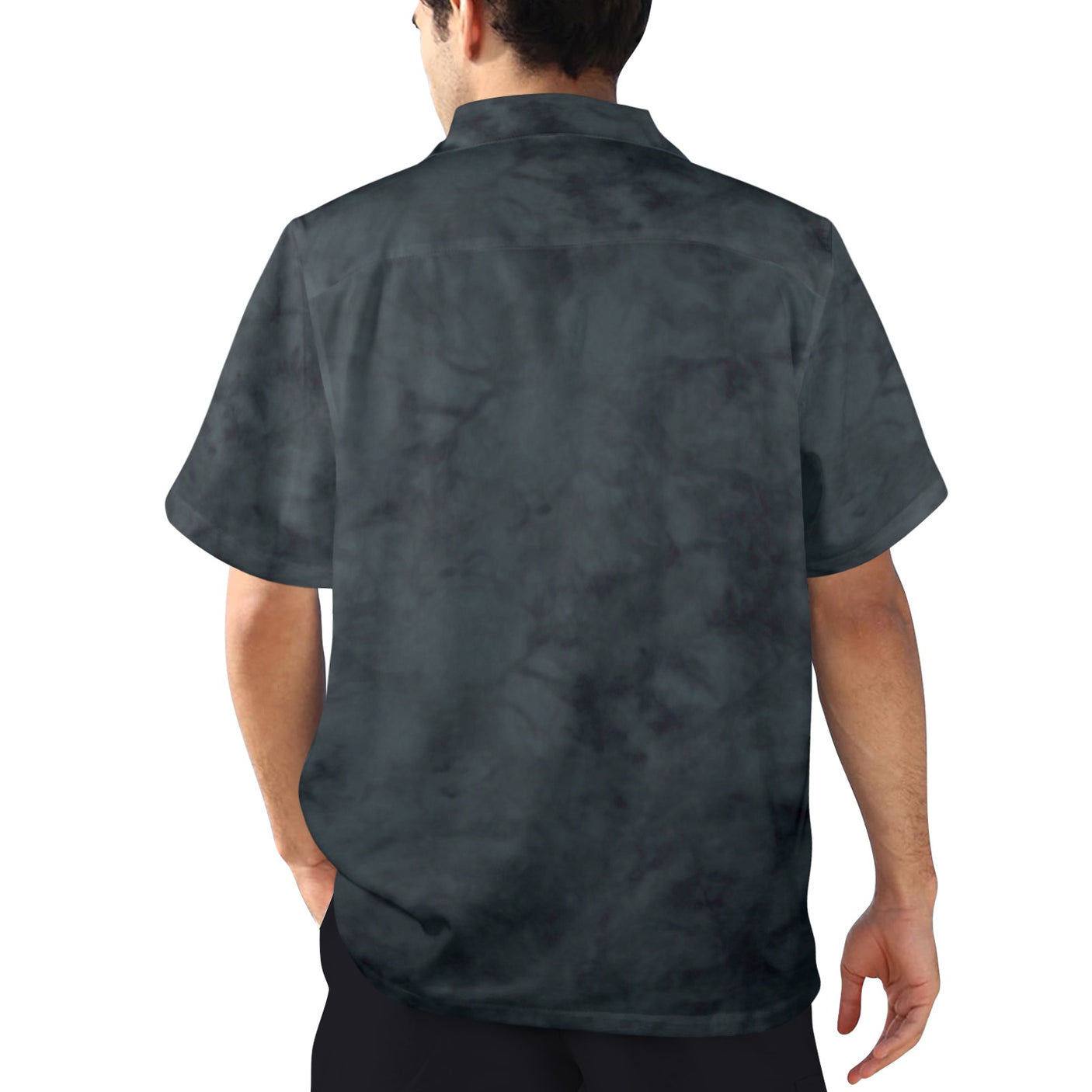 Black Labrador Face Hawaiian Shirt