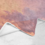 Cloud Sunset Throw Blanket