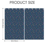 Retro 80s Curtains – Neon Geometric Grommet Set, 52 x 84 in