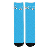 7 Swans Swimming Christmas Socks