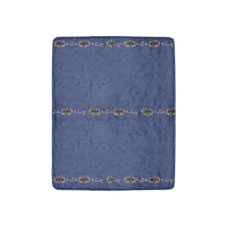 Days of Christmas French Hens Throw Blanket