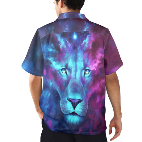 JoJoesArt Lion Hawaiian Shirt