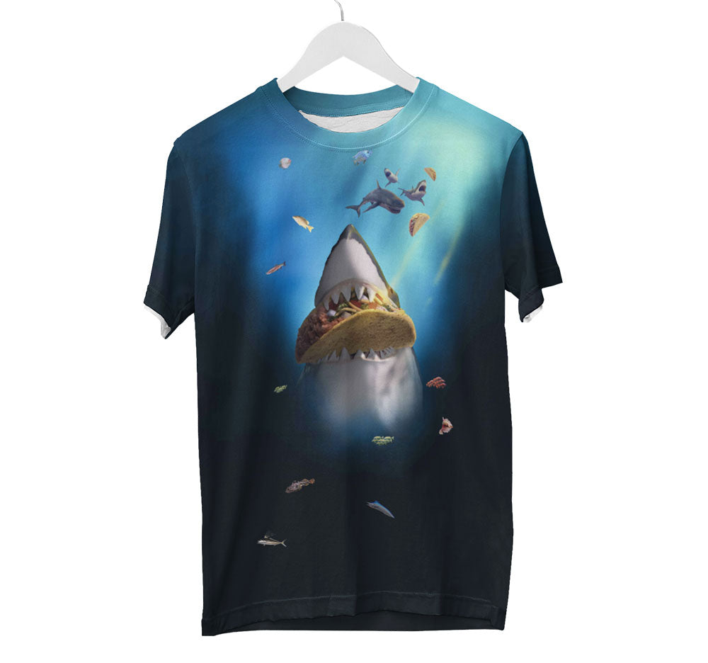 Taco Shark Shirt | AOP 3D T-Shirts
