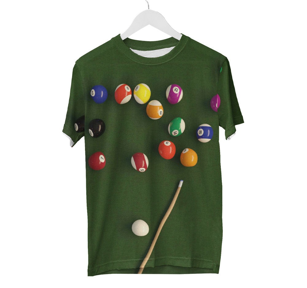 Chemise de billard | T-shirts AOP 3D