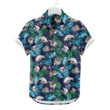 Opossum Possum Hawaiian Shirt - Funny Animal Button-Up