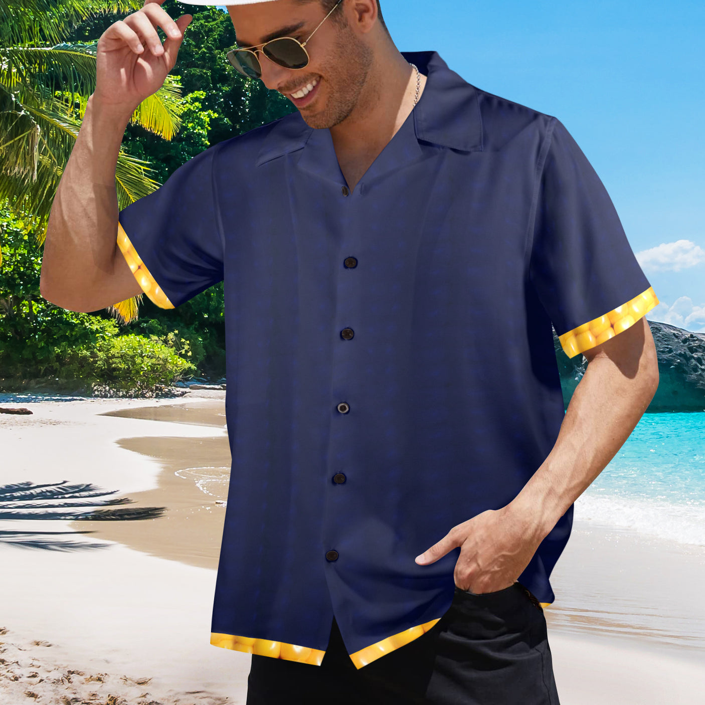 Corn Cob Hawaiian Shirt | Button Up Down Shirt