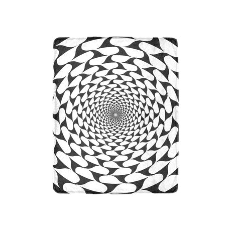 Optical Illusion Throw Blanket