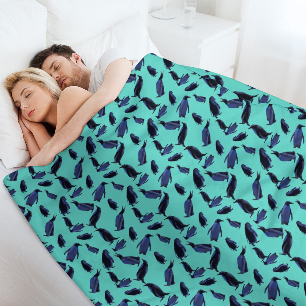 Penguin Throw Blanket