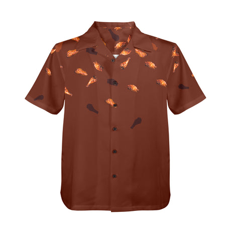 Chicken Wing Hawaiian Shirt | Button Up Down Shirt