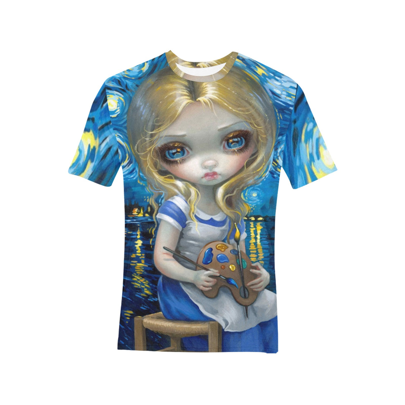 Jasmine Becket-Griffith 'Alice in a Van Gogh' Shirt