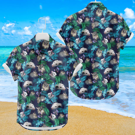 Opossum Possum Hawaiian Shirt | Button Up Down Shirt